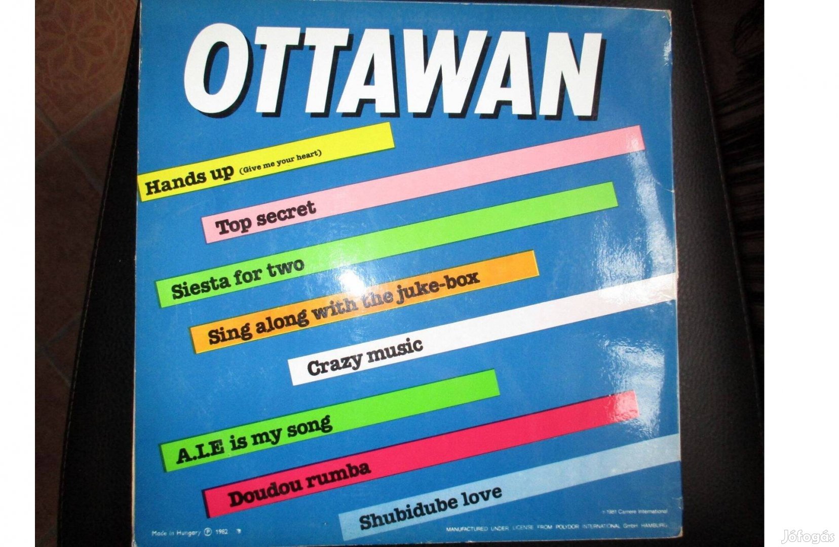 Ottawan vinyl hanglemezek eladók