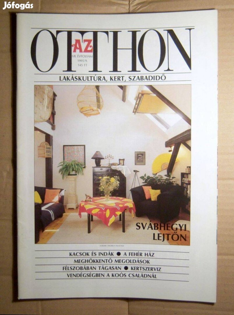 Otthon 1995/9.szám (2kép+tartalom)