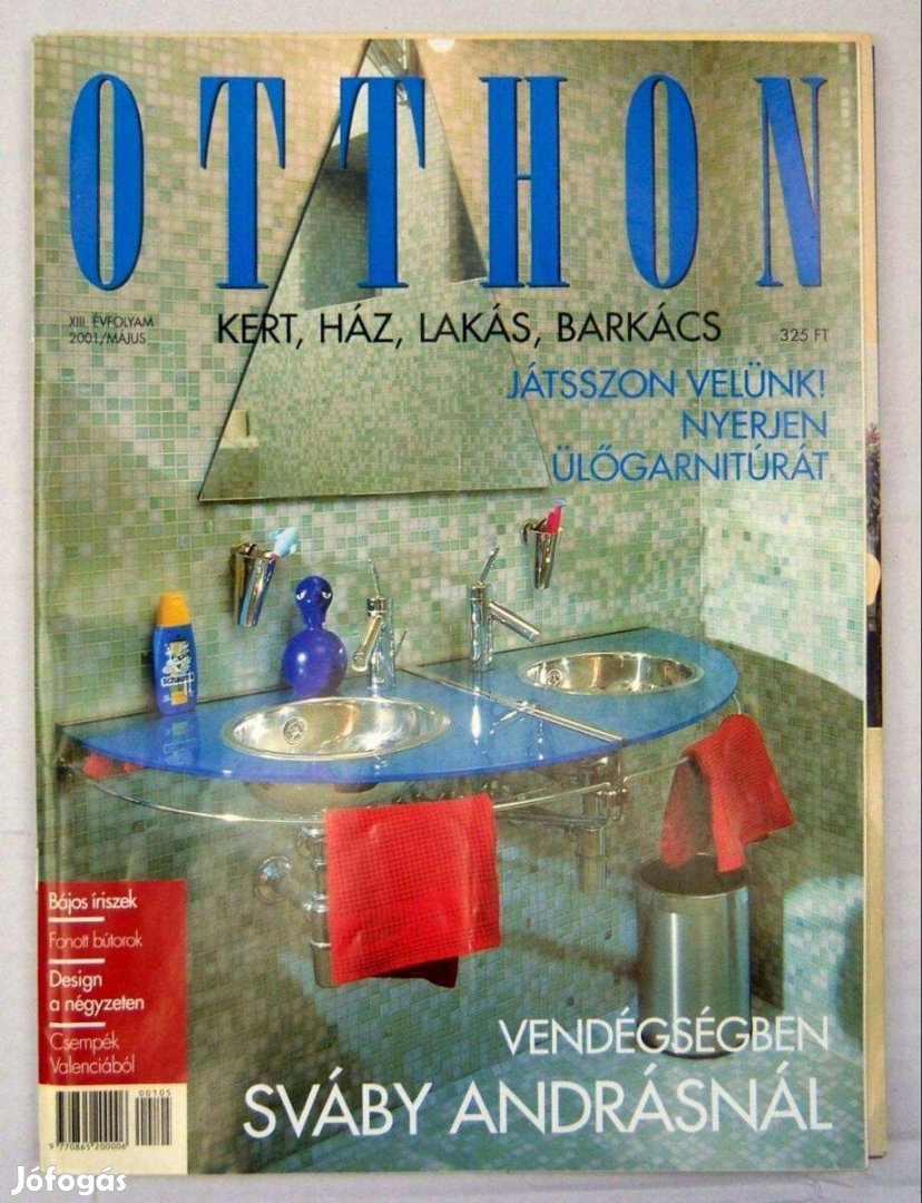 Otthon 2001/5.szám Május (melléklettel) 2kép+tartalom