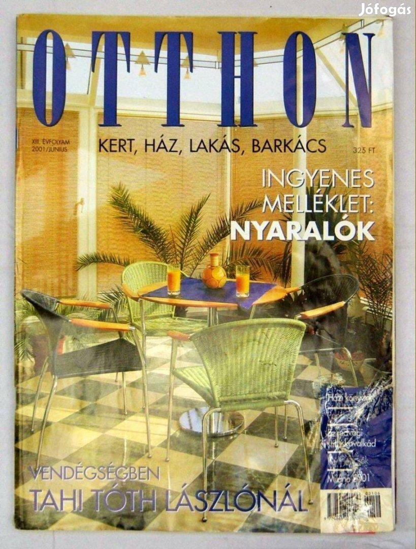 Otthon 2001/6.szám Június (melléklettel) tartalomjegyzékkel