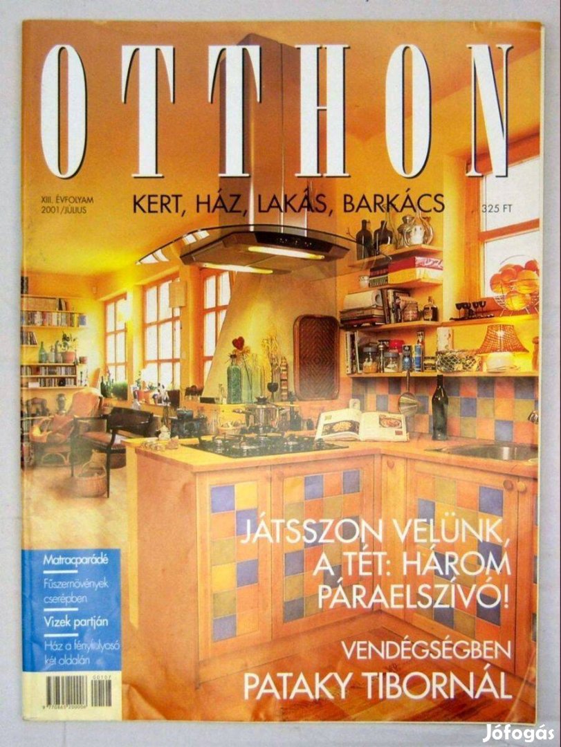 Otthon 2001/7.szám Július (melléklettel) tartalomjegyzékkel