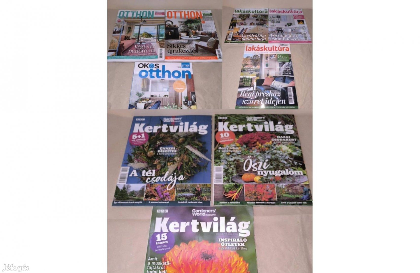 Otthon, Lakáskultúra, Kertvilág magazin csomagok