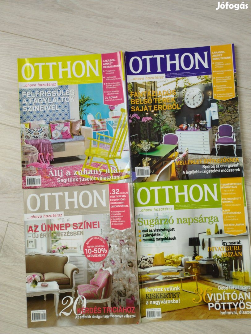 Otthon magazin 4 db