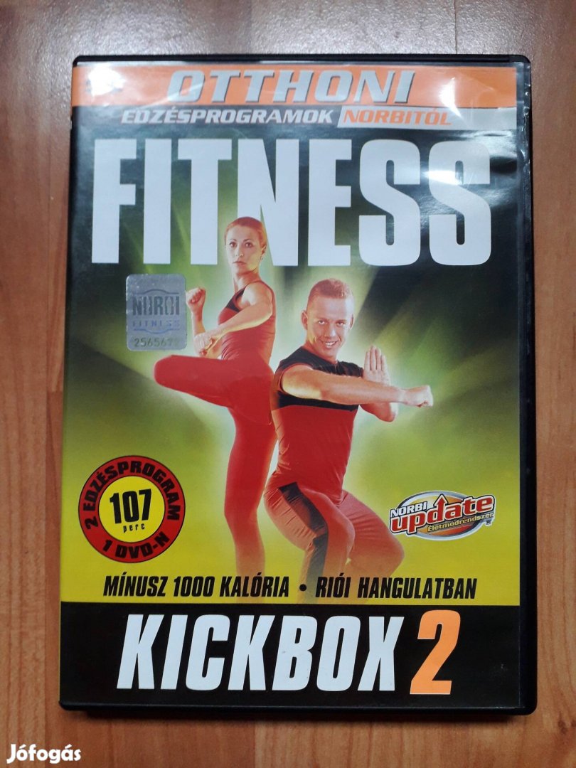 Otthoni edzésprogramok Norbitól: Fitness kickbox 2. DVD