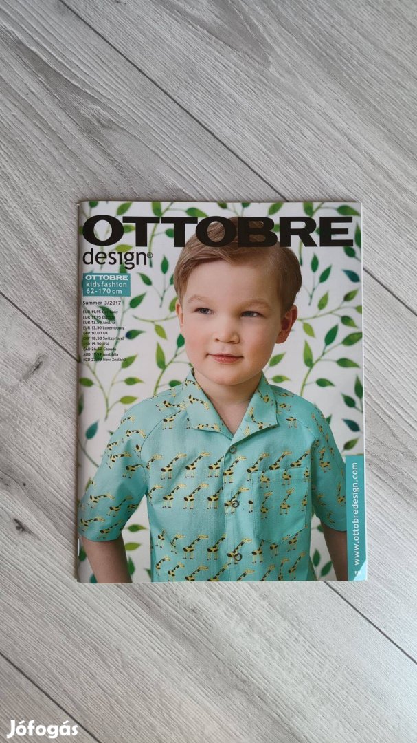Ottobre Design 3/2017 varrás magazin (szabásmintával) - KID - angol