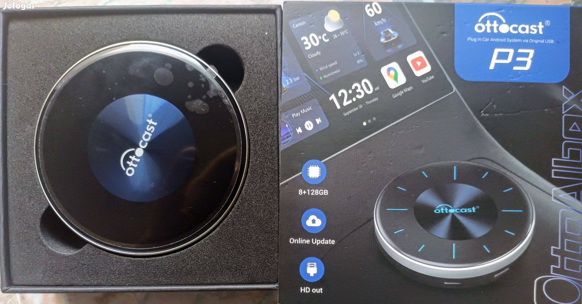 Ottocast P3 (Ottoaibox PCS46) Carplay / Android Auto adapter