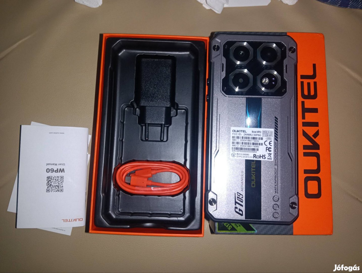 Oukitel WP60 starpatelefon