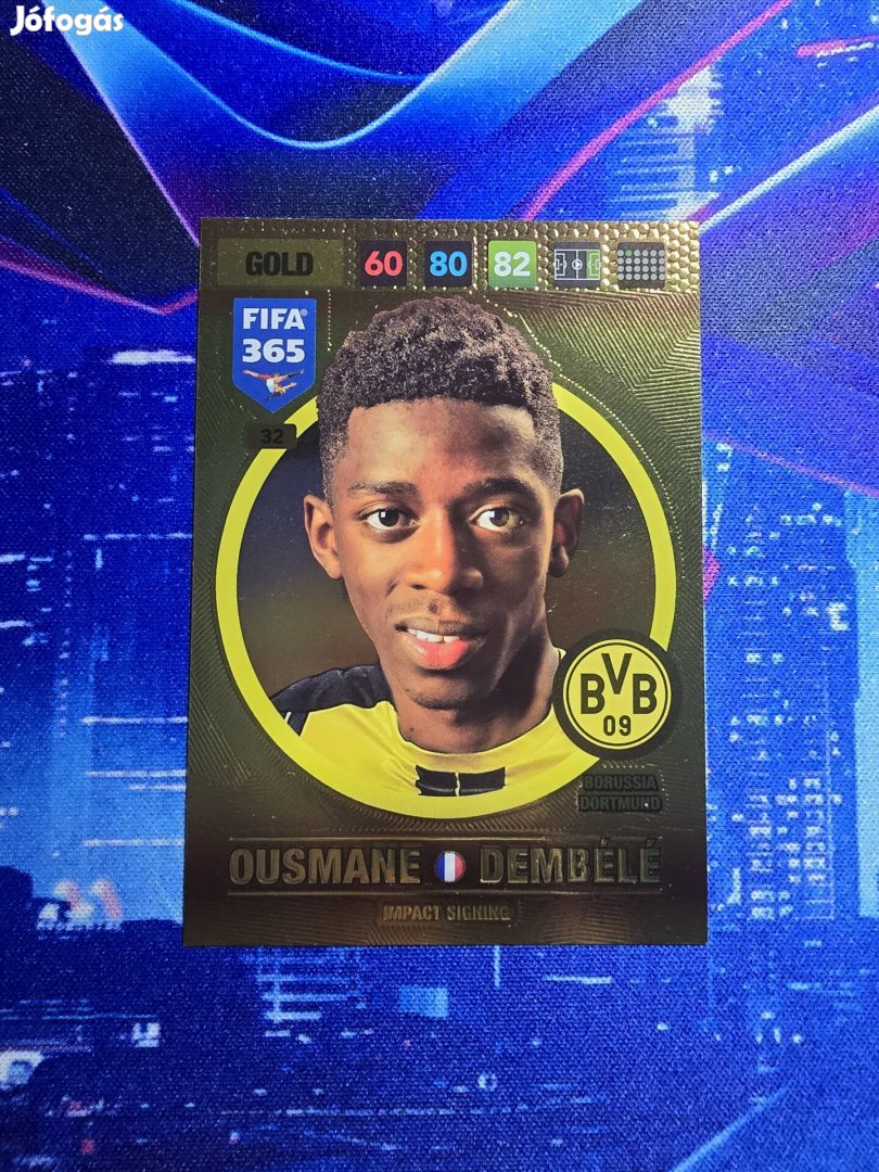 Ousmane Dembélé BVB Limited Edition kártya eladó! 