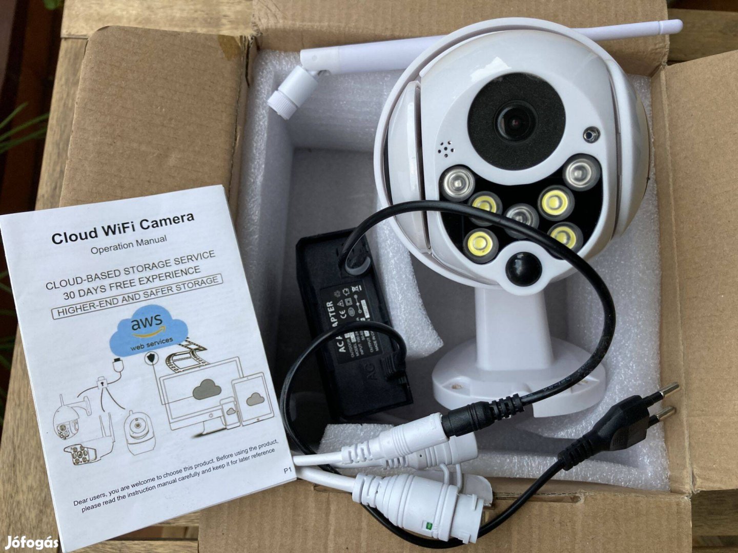 Outdoor mini speed dome camera cp05 ajándék microsd kártyával