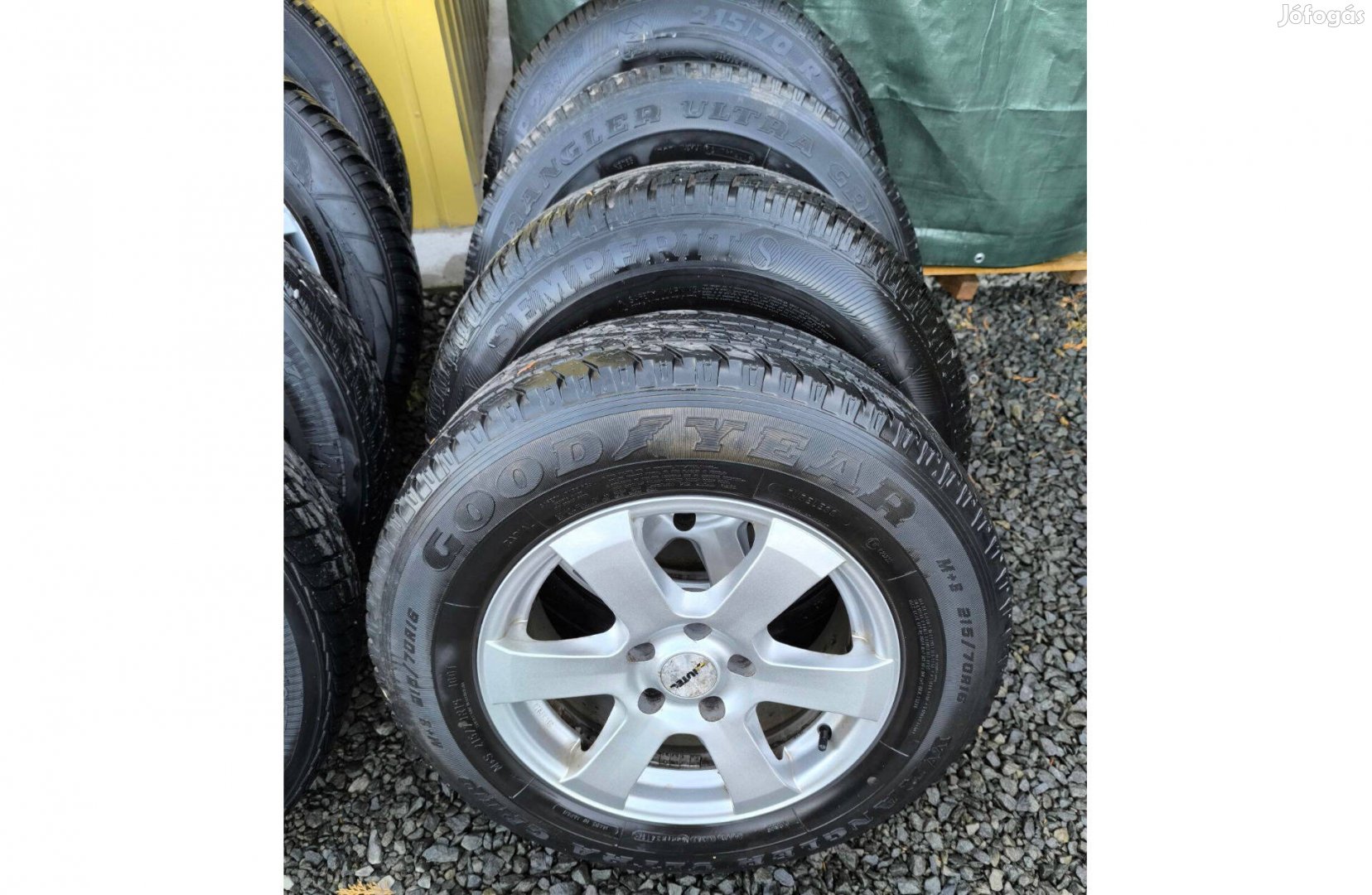 Outlander Autec Alufelni 215/70 R16 Téli gumi szett