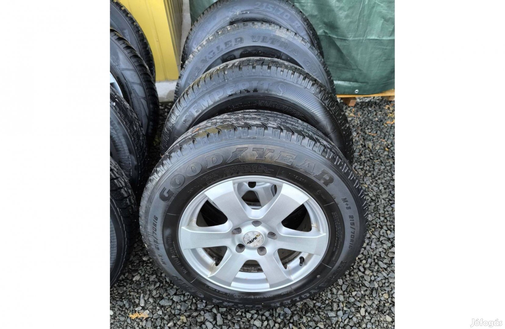 Outlander Autec Alufelni 215/70 R16 Téli gumi szett