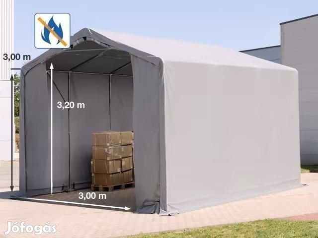 Outlander ponyva csarnok raktársátor 4x6 m oldalmagasság 3,00 m