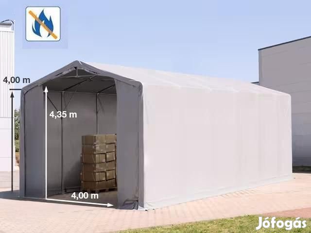 Outlander ponyva csarnok raktársátor 6x12m oldalmagasság 4,00m
