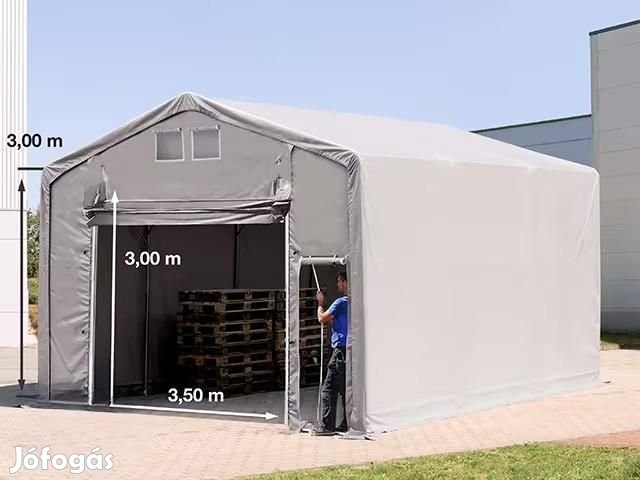 Outlander ponyva csarnok raktársátor 6x6m oldalmagasság 3,00m