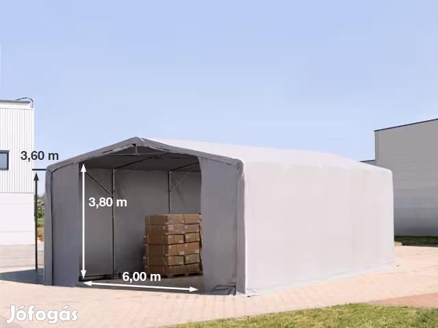 Outlander raktársátor, tároló sátor ponyva csarnok 8x10m
