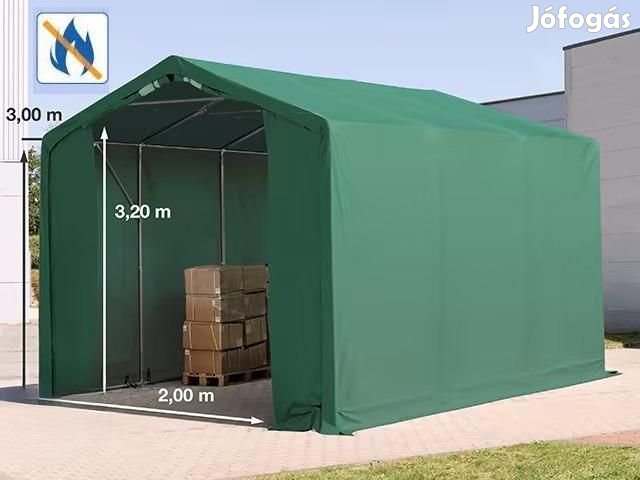 Outlander raktársátor ponyva csarnok 3x6m oldalmagasság 3,00m