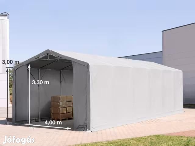 Outlander raktársátor ponyva csarnok 6x16m oldalmagasság 3,00m