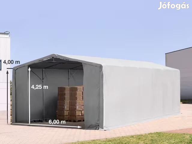 Outlander raktársátor ponyva csarnok 8x12m raktársátor 4,00m