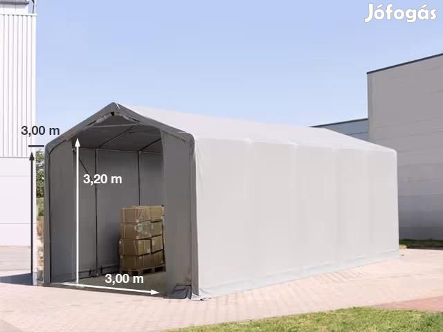 Outlander raktársátor ponyvar csarnok 4x10 m oldalmagasság 3,00 m