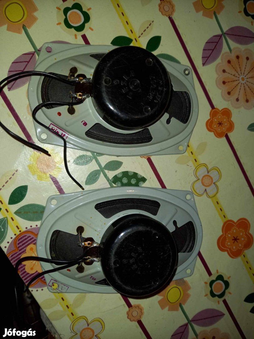 Ovális Tesla hangszórópár