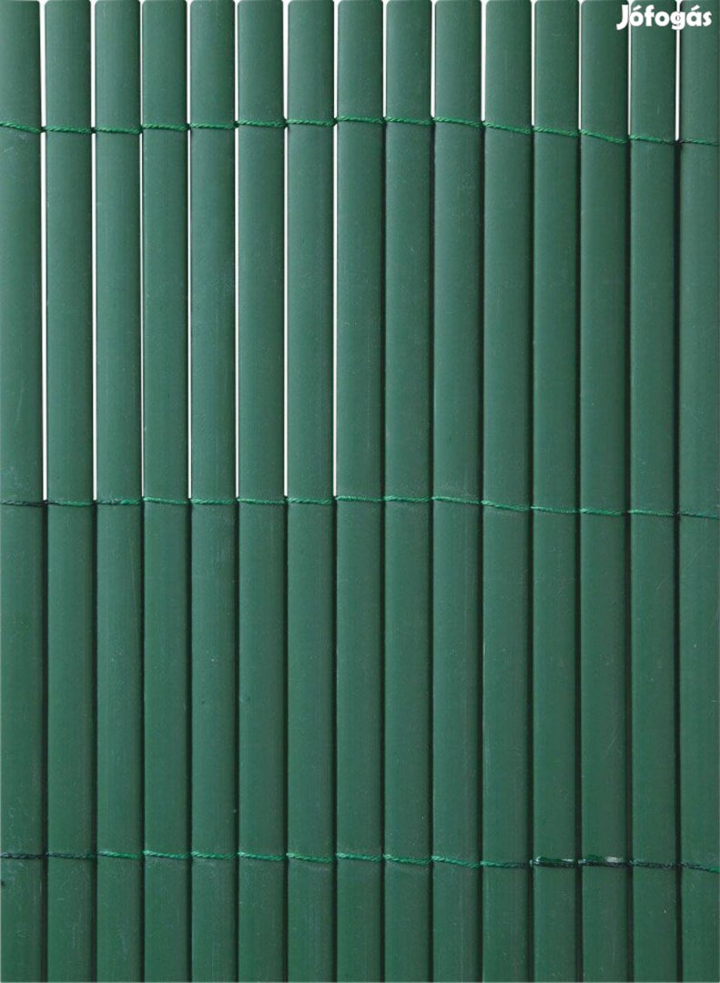 Ovális profilú műanyag nád, zöld Litecane PVC/2 címére szállítva. 16 m
