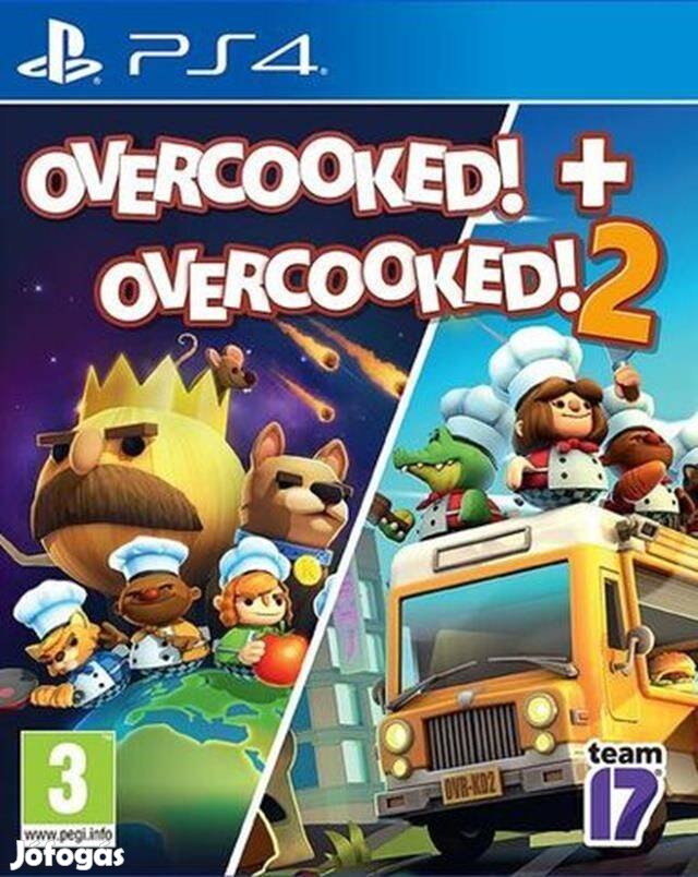 Overcooked Overcooked 2 PS4 játék