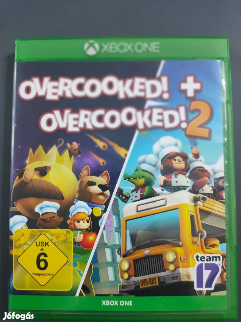 Overcooked+Overcooked 2 Xbox One S X SX Játék Debrecenben Eladó