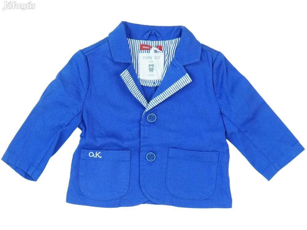 Overkids Új (címkés) Fiú Blézer és Zakó (Méret: 62)