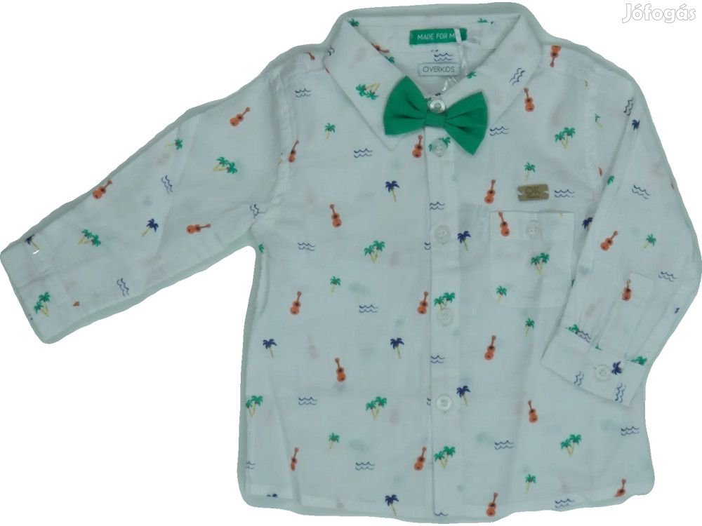 Overkids Új (címkés) Fiú Ing (Méret: 68)