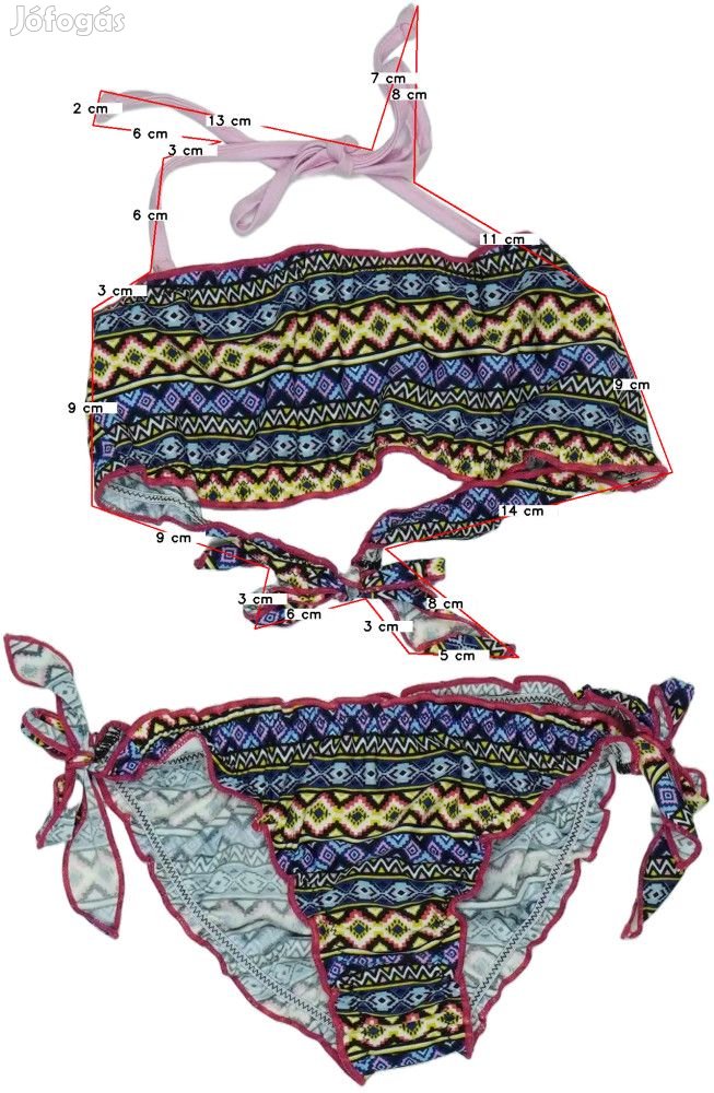 Overkids Új (címkés) Lány Bikini (Méret: 164)