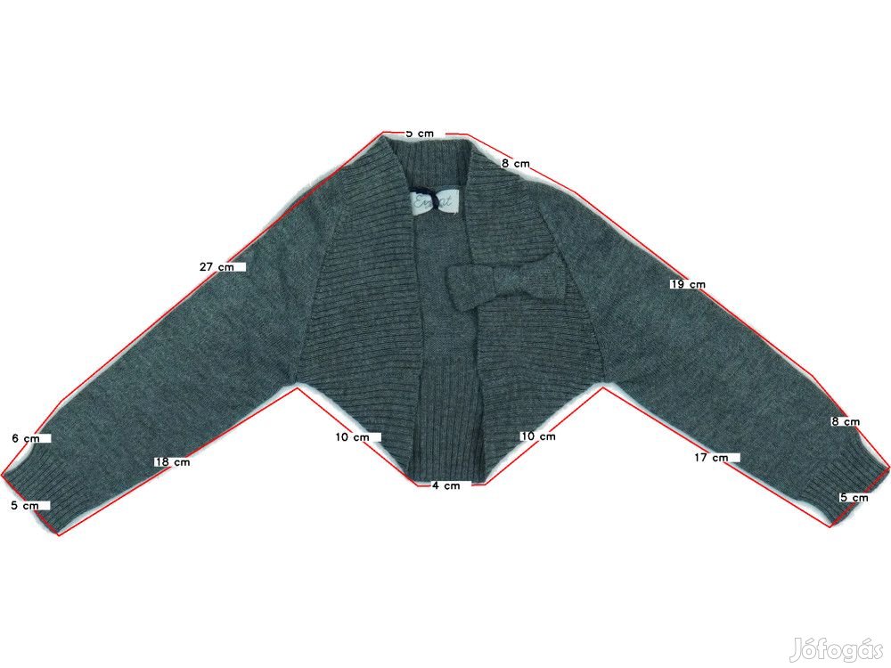 Overkids Új (címkés) Lány Bolero (Méret: 74)