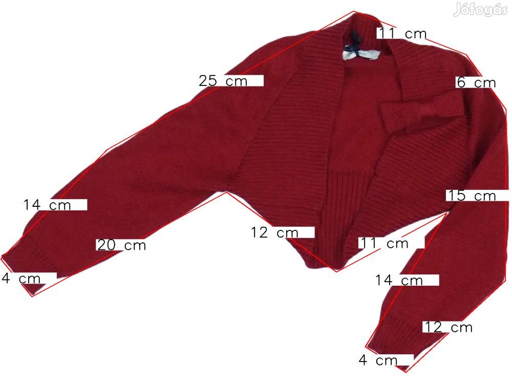 Overkids Új (címkés) Lány Bolero (Méret: 74)
