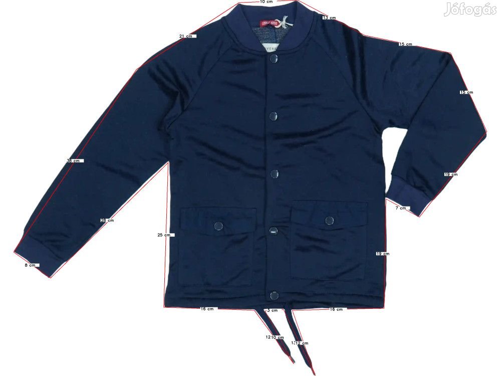 Overkids Új (címkés) Lány Dzseki (Méret: 140)