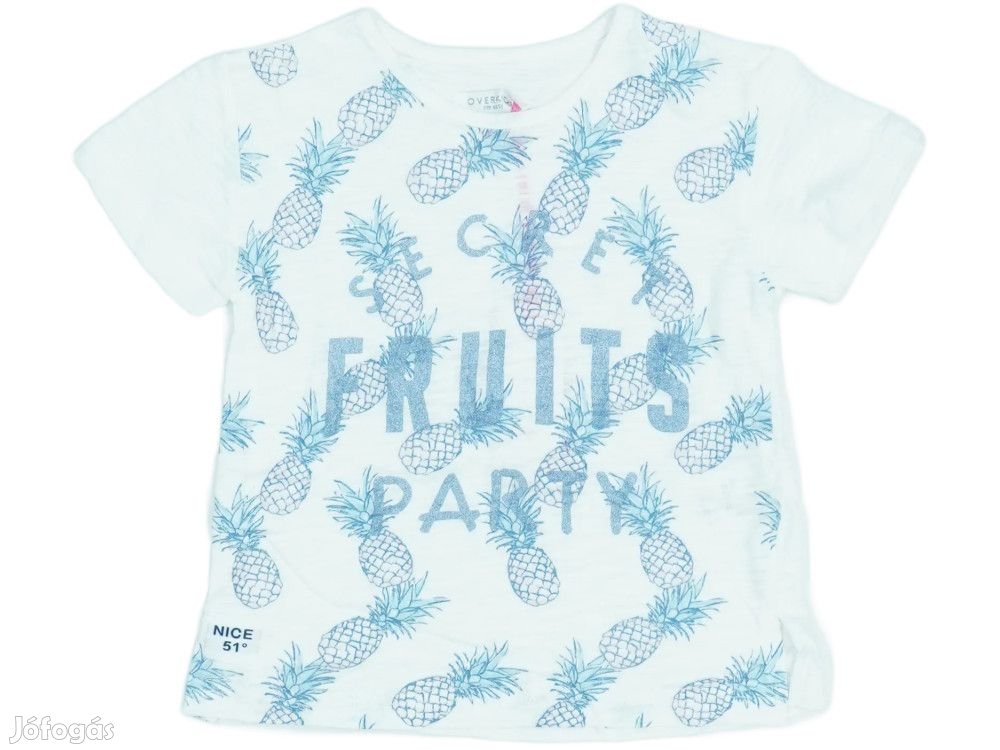 Overkids Új címkés Lány Póló Méret 98