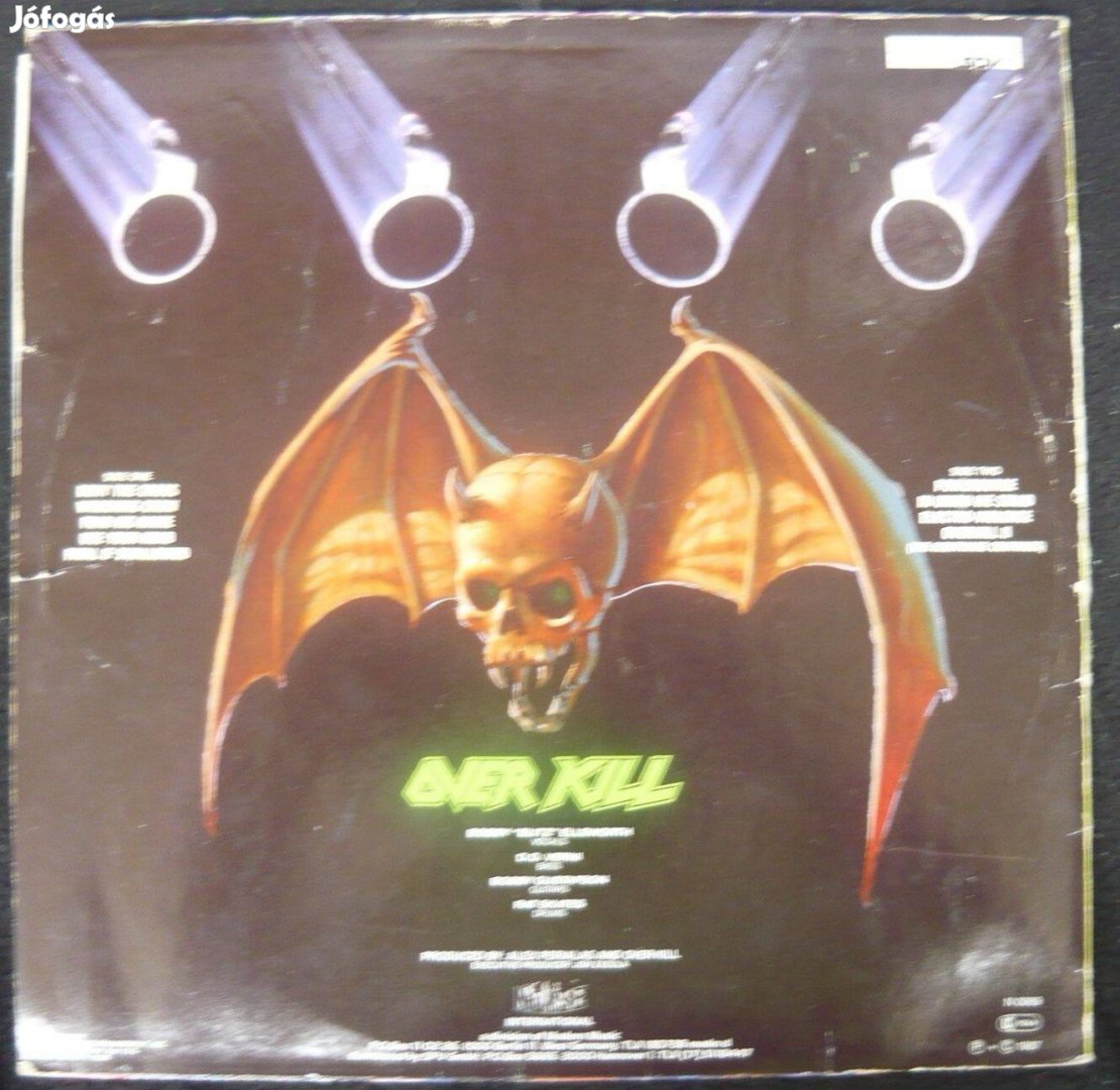 Overkill: Taking over (német nyomású LP)