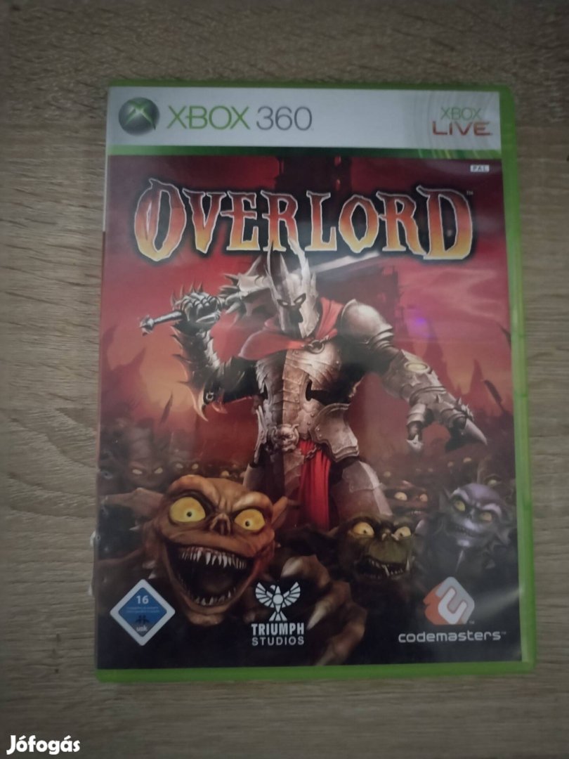 Overlord Xbox 360 játék 