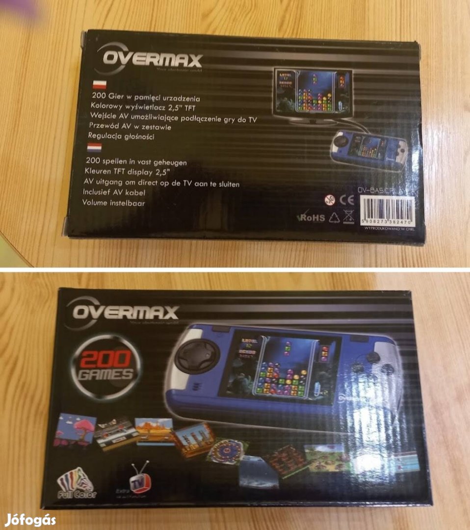 Overmax 200 játék eladó 