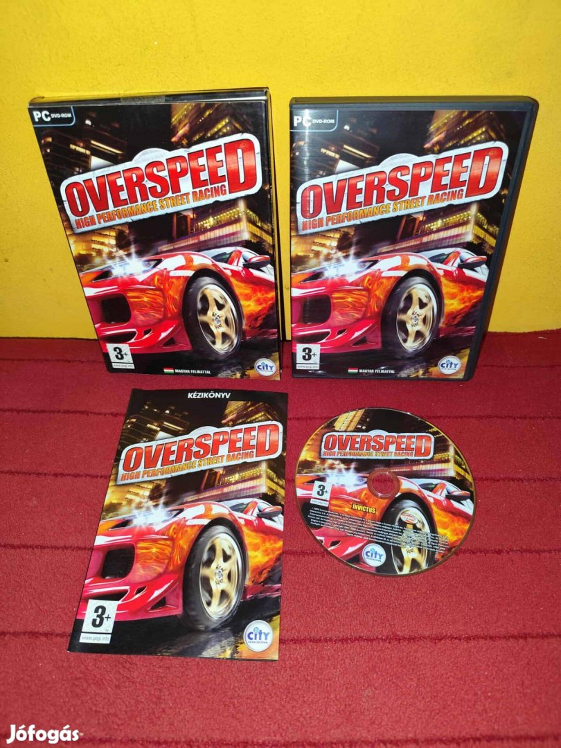 Overspeed High Performance Street Racing PC DVD