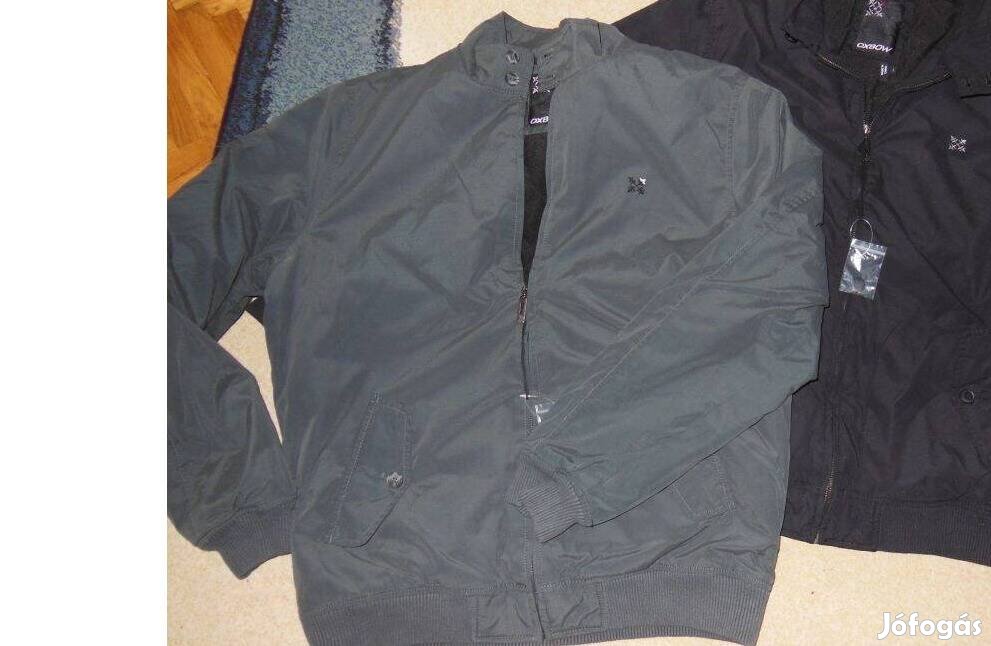 Oxbow férfi L és XL-es átmeneti kabát szürke színben. Teljesen új és e