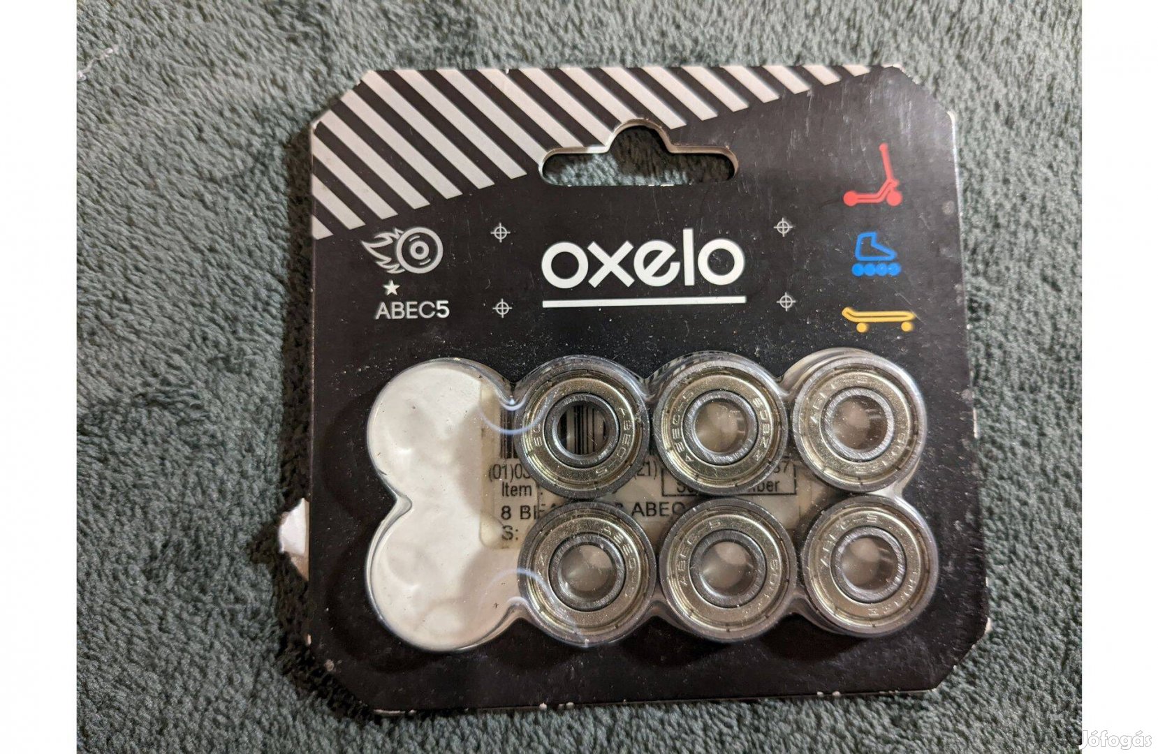 Oxelo Abec5 csapágy - 6db (#9017)