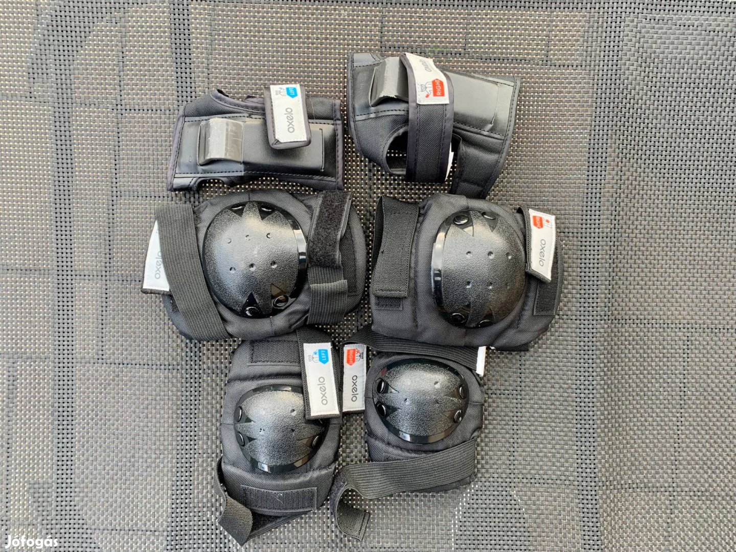 Oxelo gyerek védőfelszerelés XS-es