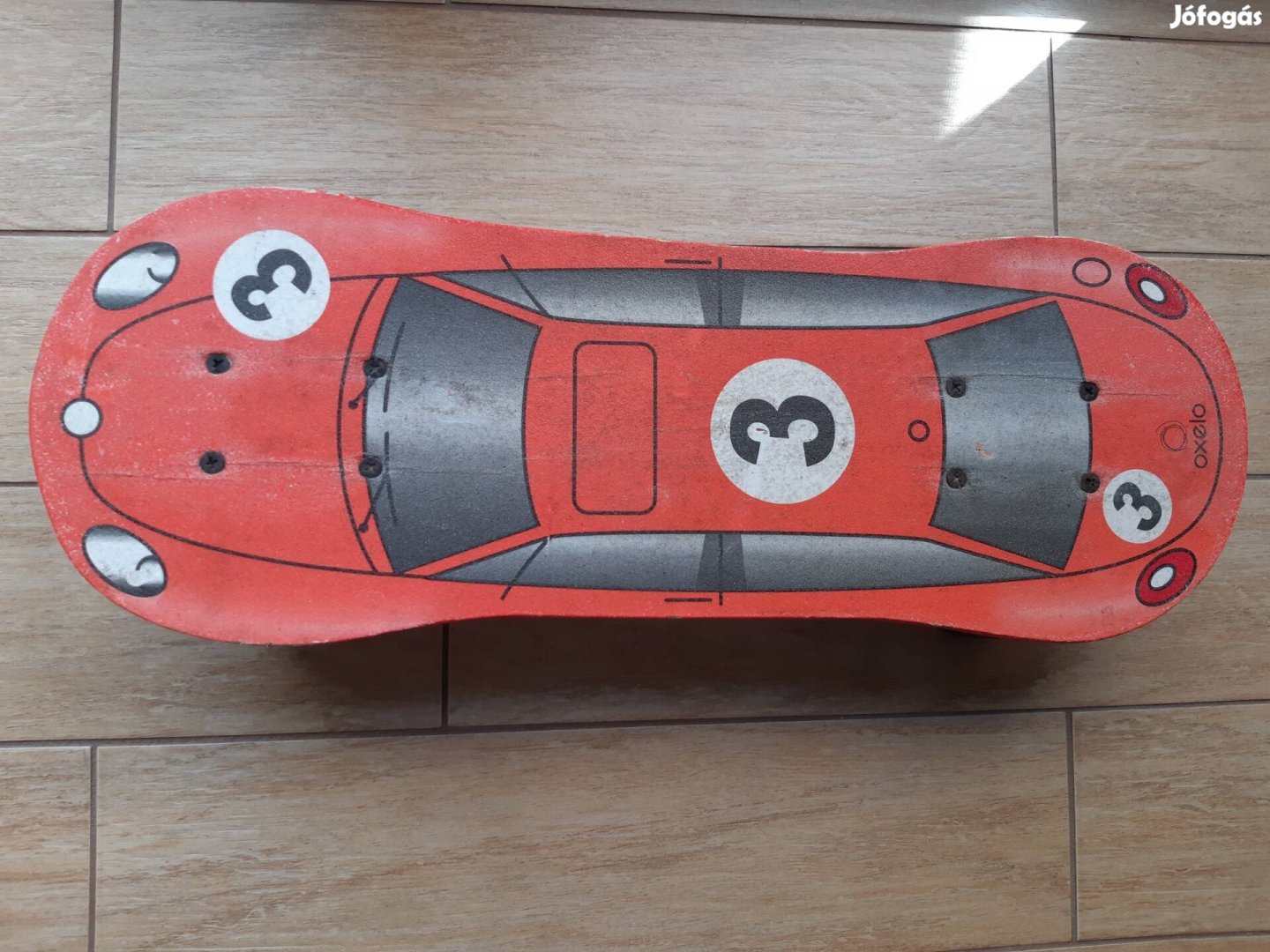 Oxelo skate board Play1 Red Racer