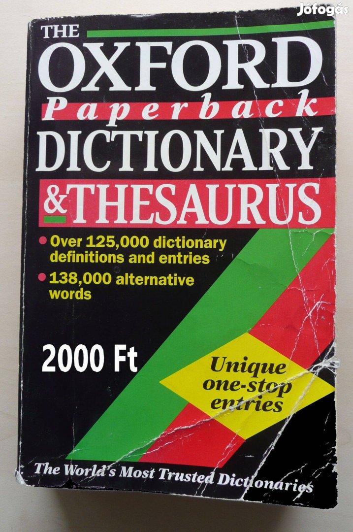 Oxford Dictionary &Thesaurus szótár