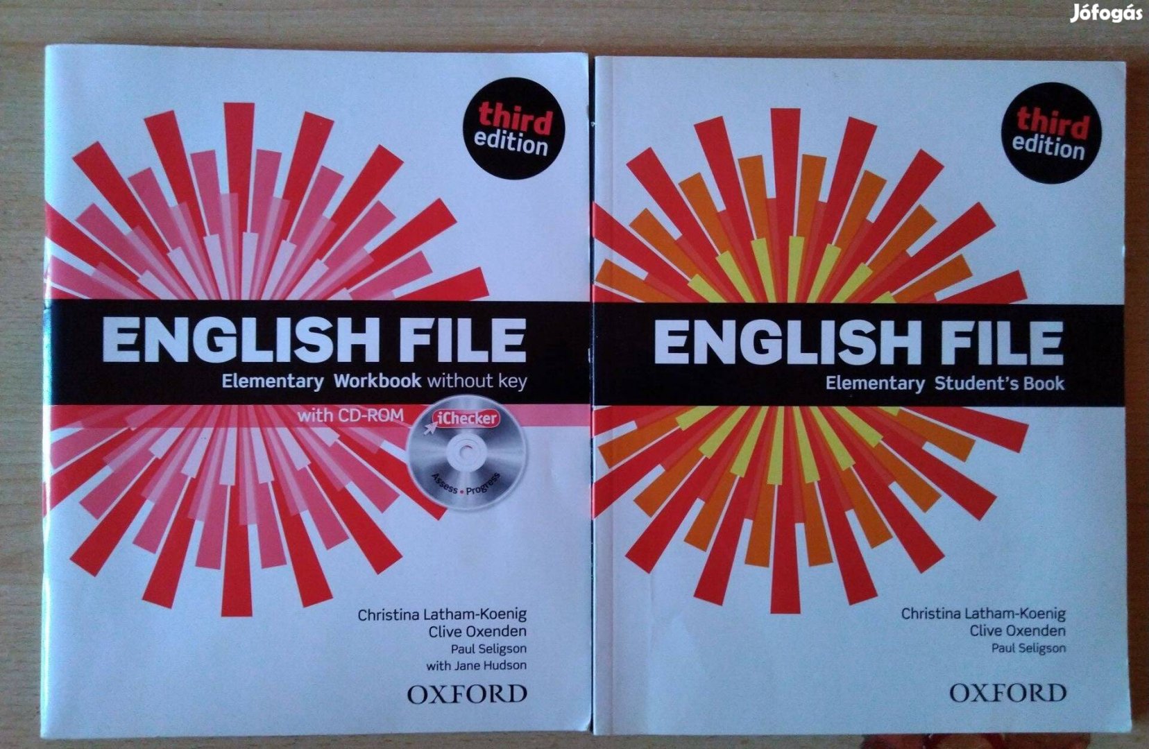 Oxford English File Könyv + Munkafüzet + CD hozzá!