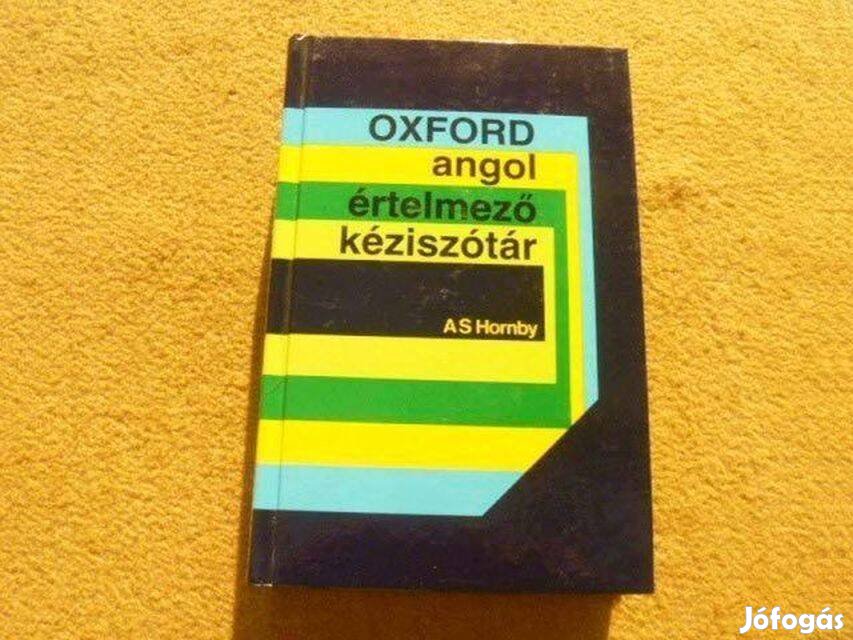 Oxford angol értelmező kéziszótár - A. S. Hornby - Új, olvasatlan