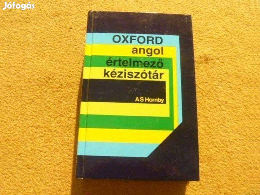 Oxford angol értelmező kéziszótár - A. S. Hornby - (Új könyv)