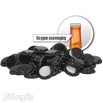 Oxigén elnyelő Söröskupak 100 db Fekete színŰ  (3228)