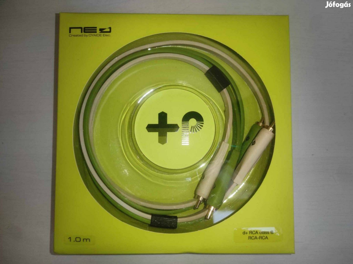Oyaide Neo d+ class B 1 méteres RCA (Interconnect) kábel. Jó hang!
