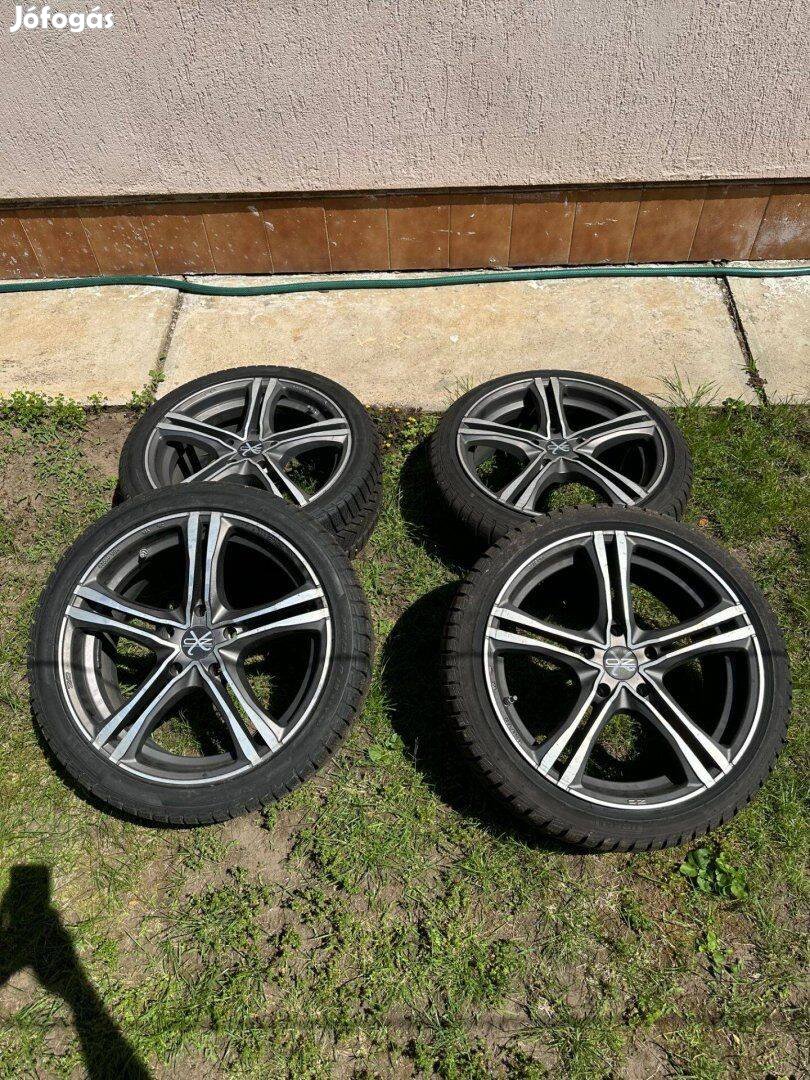 Oz Racing X5B 8Jx18 5x120 felni, téli gumi, Tpms, csere, beszámítás