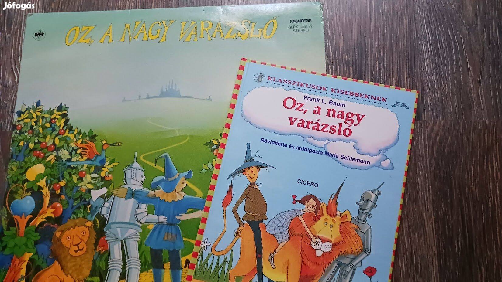 Oz a Nagy Varázsló Meselemez+ mesekönyv